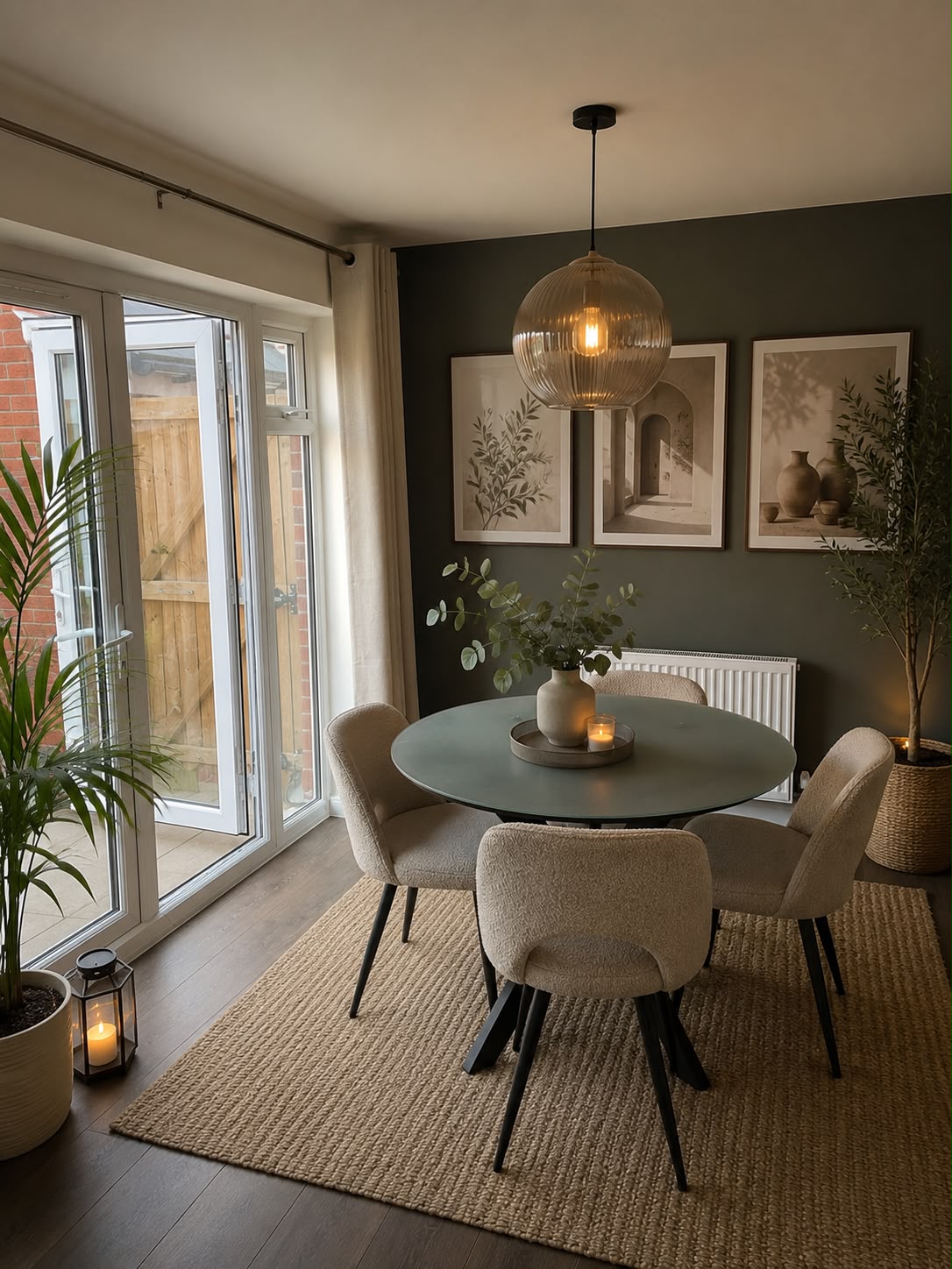 A restyled dining area by The Fresh Space Co.