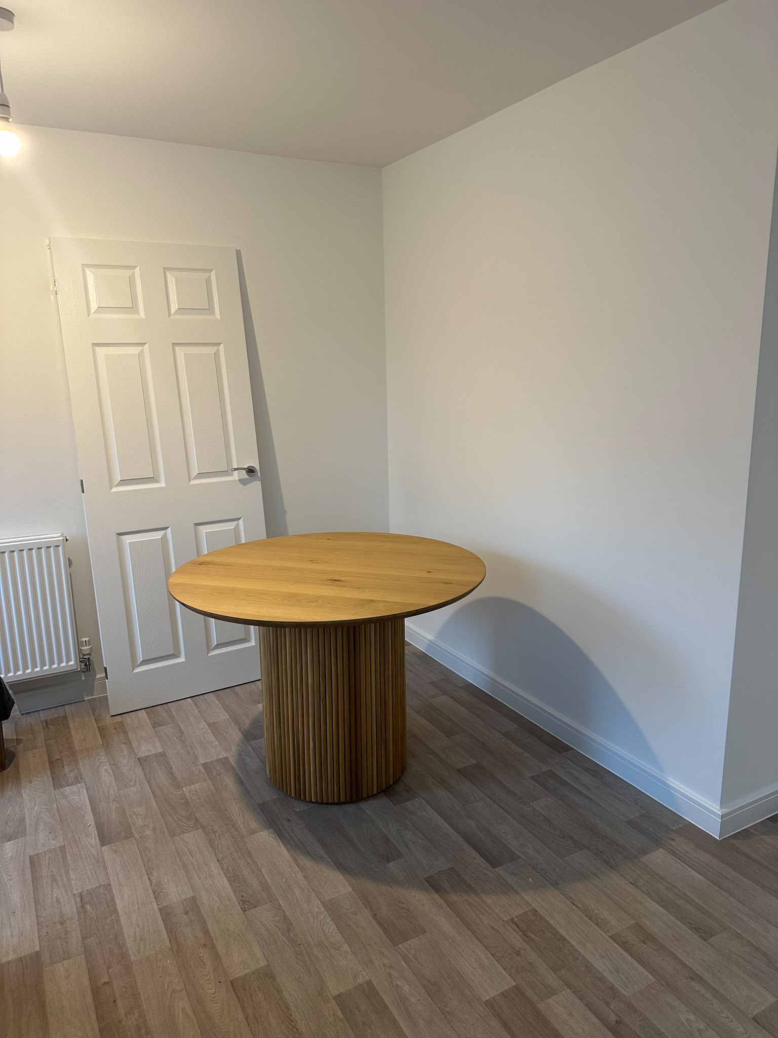 Kitchen dining area before refresh